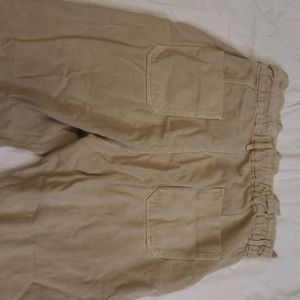 Paperbag Beige Jeans