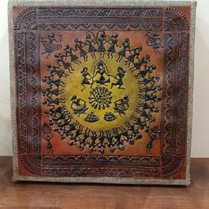 Embossed Warli Art Decor