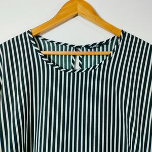 Black Striped Top (Women's)