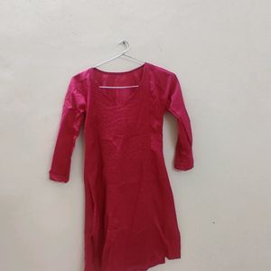 Pink Kurti