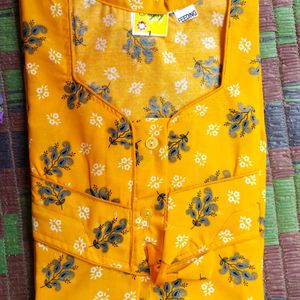 Feeding Cotton Blend Nighty For Women