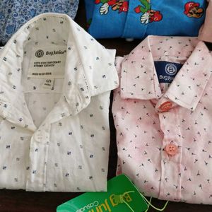 5 Set Of Brand New Baby Boys Shirt