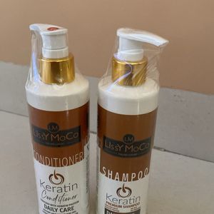 LISSY MOCO BRANDED KERATIN SHAMPOO&CONDITIONER