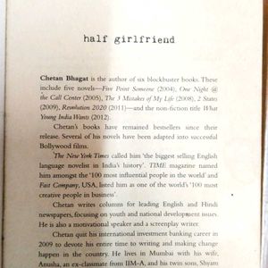 Half Girlfriend By Chetan Bhagat