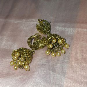 Golden Bronze Jhumki