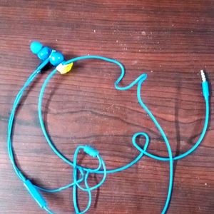 Zebronics Zeb BRO Earphones Wired(blue Color)