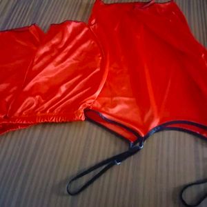 Red Satin Wear