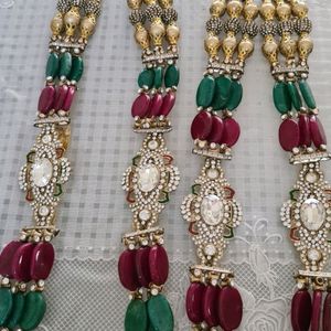 Stone studded beautiful Wedding Varmala/Garland