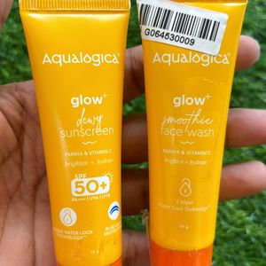 Aqualogica Sunscreen & Face Wash Combo