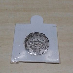 George Ship King Emperor One Rupees Coin