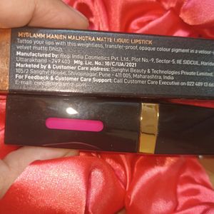 MANISH MALHOTRA LIPSTICK 💄