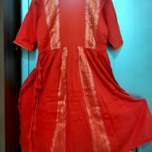 Cotton Bandhni Kurta