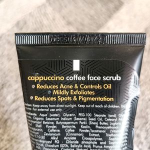 Mcaffeine Naked & Raw Cappuccino Coffee Face Scrub