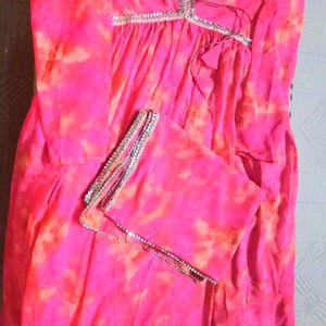 Heavy Georgette Alia Cut Kurta Set XL