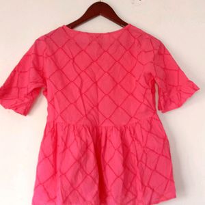 Pink Short Kurti💗