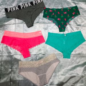 Combo Of 5 Victoria Secret Penty