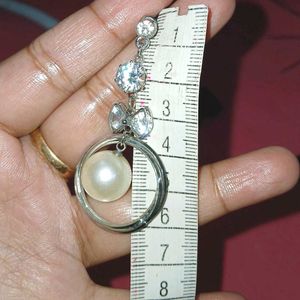 Pearl Earring 6 Cm Long