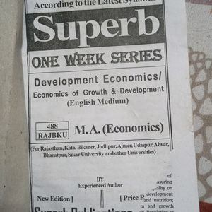 Economics Series Book