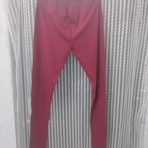 Maroon Leggings