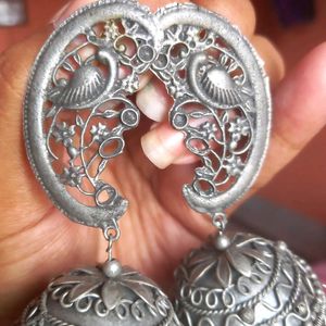 Trendy Oxidized Jhumka