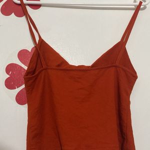 Zara Orange Camisole Top