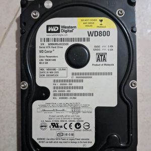 Western Digital Hard Disk 80gb