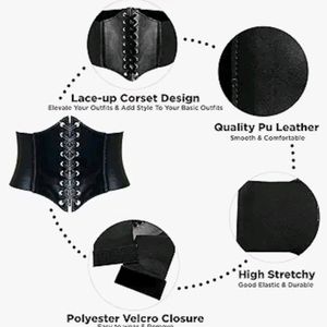 gothic corset belt