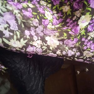 Dress Purple Flower