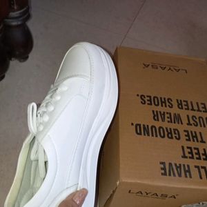 White Casual Shoes