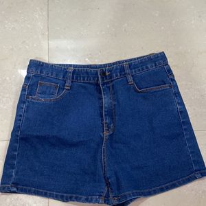 New High Waisted Denim Shorts Women