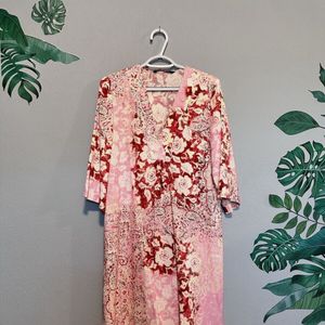 Zara Drop Down Floral Dress.