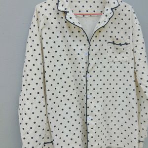 Polka Dot Tee For Sleepwear