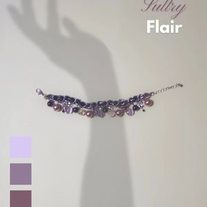 Sultry Flair: Imported Charm Bracelet