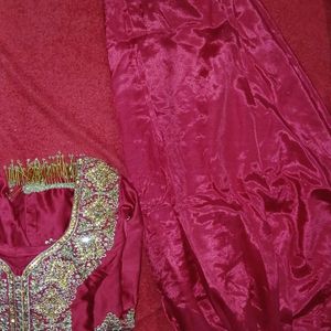 Red Salwar Suit