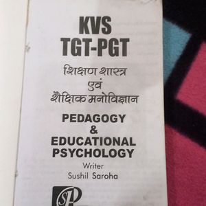 Kvs TGT PGT Competitive  Exam  Book