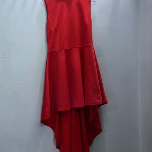 Red Party Wear One Piece