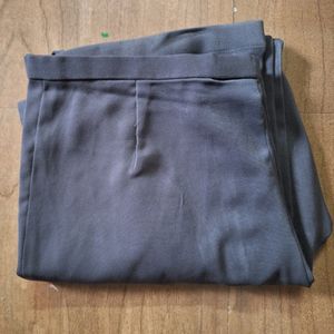 Green Grey Flared Office Pants