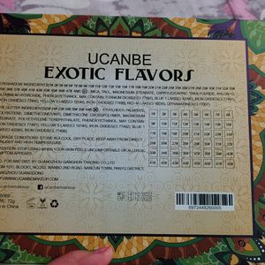 Ucanbe Exotic Flavours 48 Shades Eyeshadow Palette