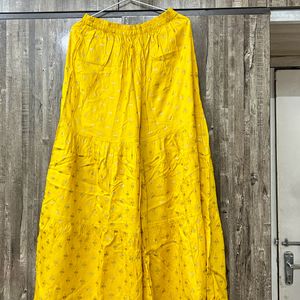 Yellow Sharara Dress Set