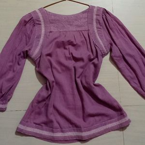 LAVENDER CUTE TOP