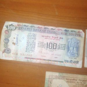 Rare 100, 50, 10, 5, 2, 1 Old Currency Set