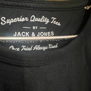 Jack & Jones Black T-shirt - Medium
