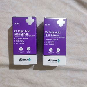 😍Pack Of 2 The Derma Co.kojic Acid Face Serums..?