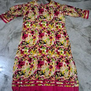 Trendy stylish kurti with beautiful look