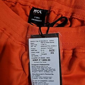 HRX by Hrithik Roshan Women Orange Bio-Wash