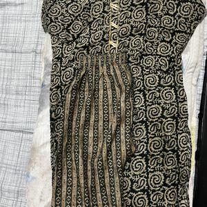 Mehendi Green kurta set ( Size:- S to M)