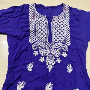 Full Embroidery Kurti