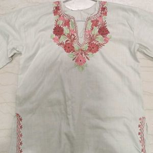 Kashmiri short kurti