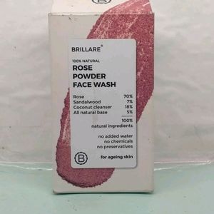 Brillare Rose Powder Facewash