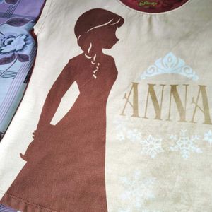 Cute Frozen Anna Top 👕💕